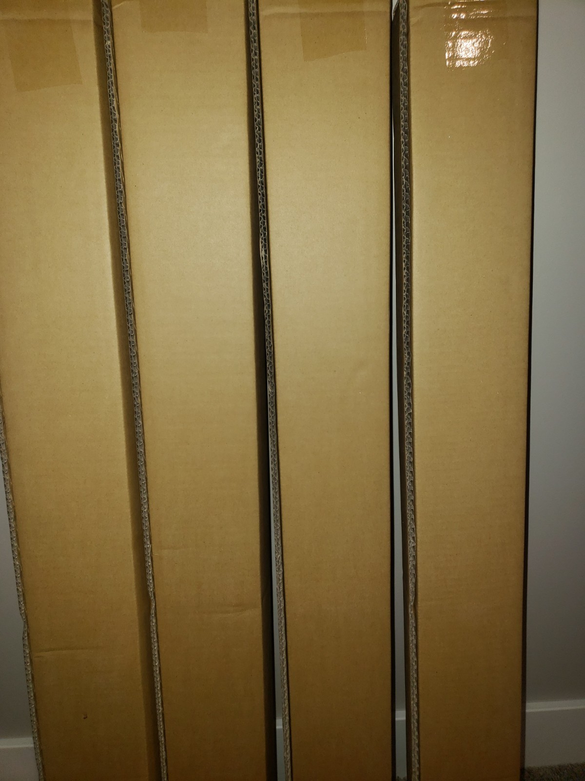 Cordless Pleated Shade 33 1/2 × 72in, x4 Bundle