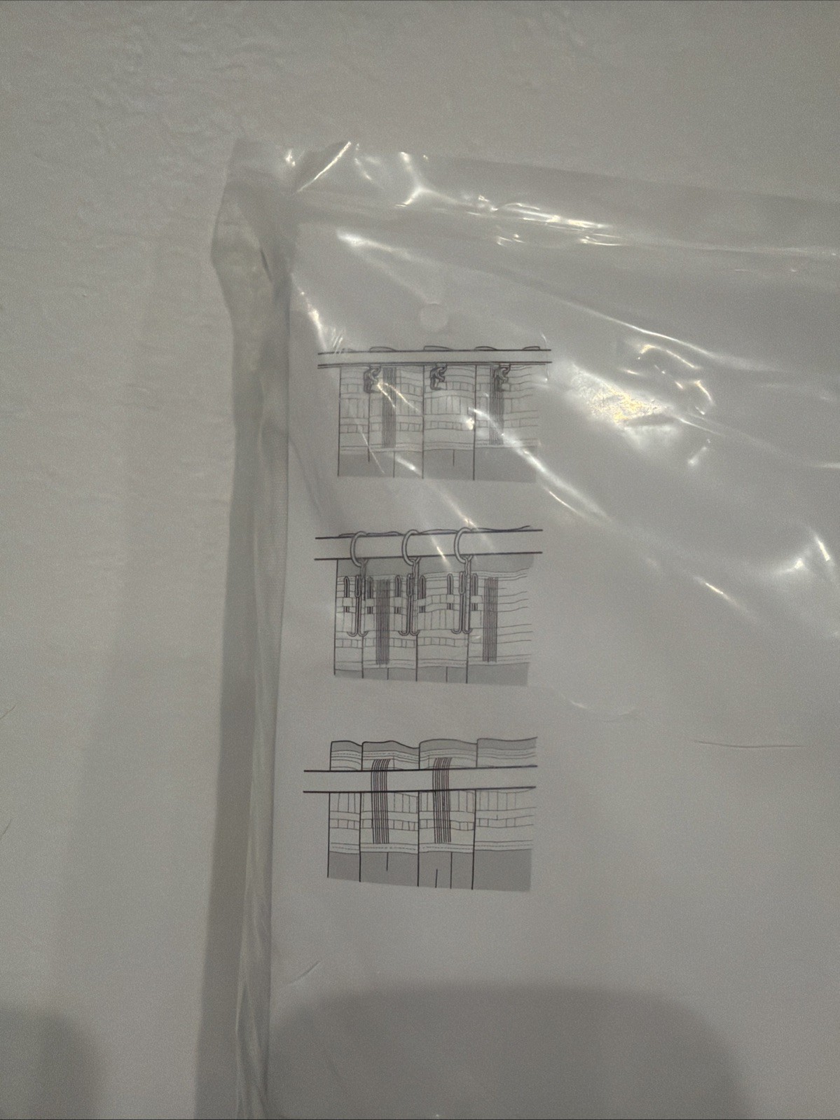 Ikea Hilja Curtains 2 Panels (1 pair) 57″ x 98″ White – New 504.308.18 22434
