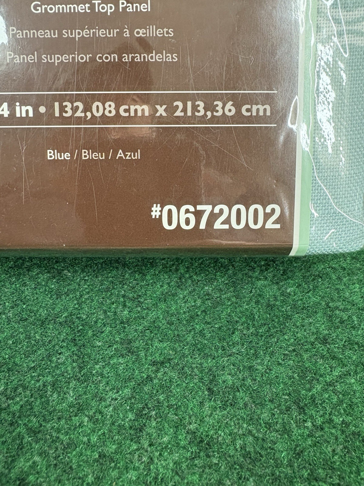 Allen & Roth Selwick Grommet Top Panel-52x84in- Blue-0672002