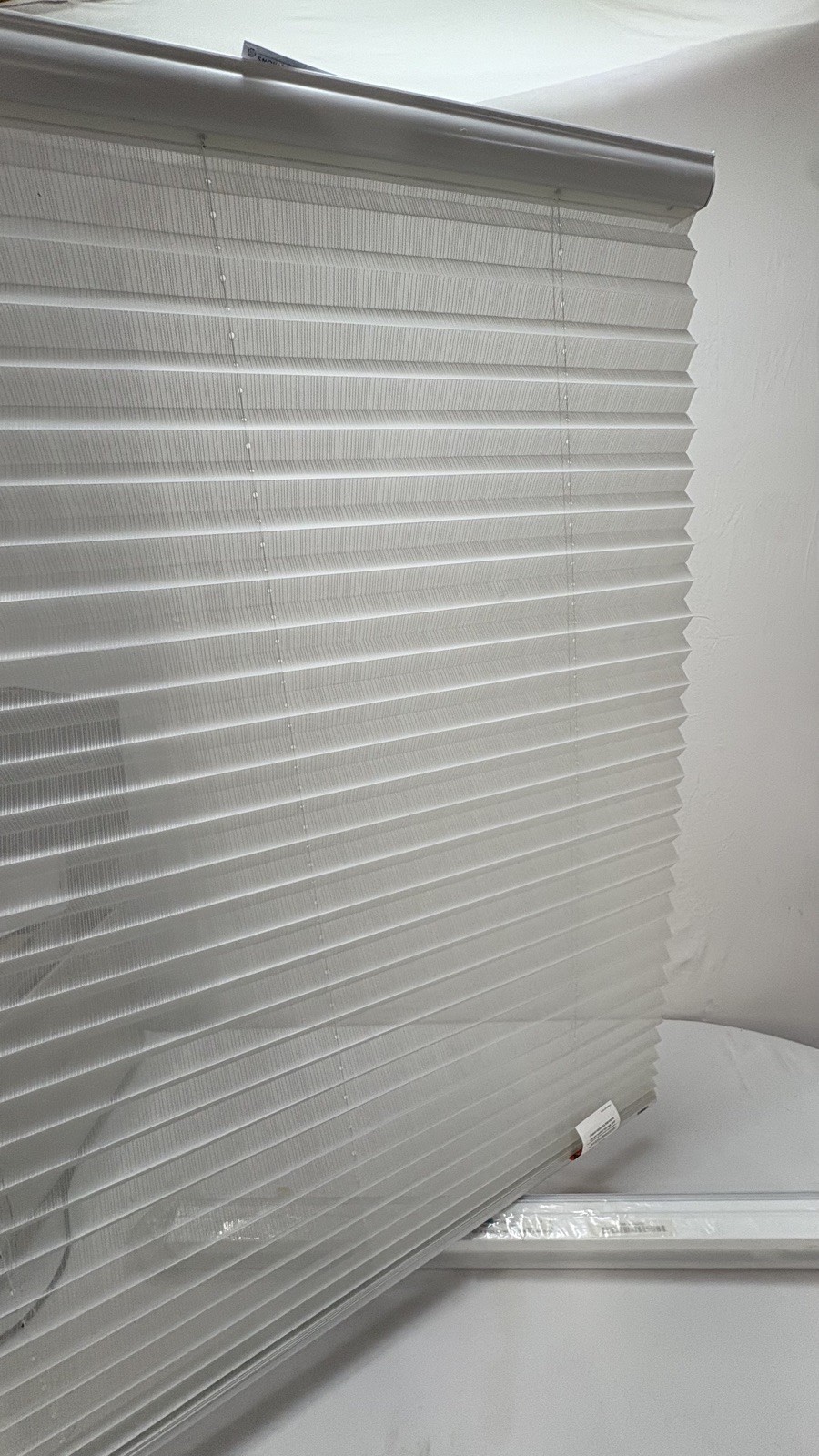 Bali Cordless Cellular Window Shades (qty 2) – Light Filtering Privacy – White