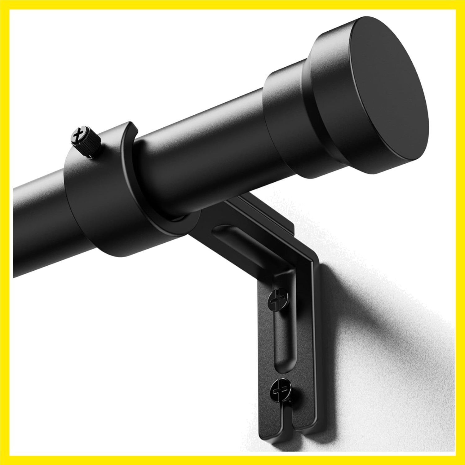 Curtain Rods 32-144 Inch, Heavy Duty 1 Inch Adjustable Curtain Rod for Window…