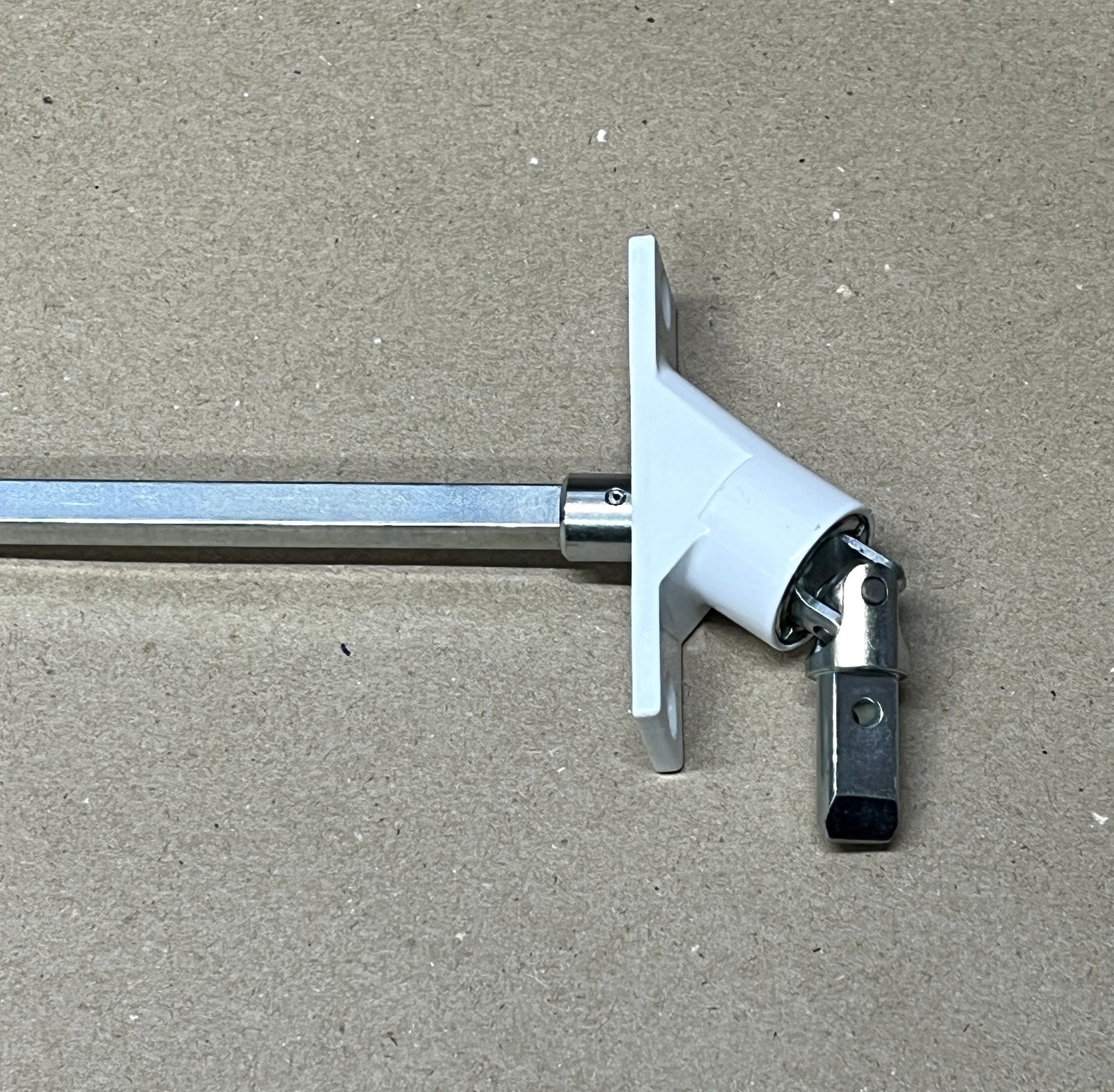 Roller Shutter Crank Joint 90° Crank Joint 22×85 4-Sided 8 x 500 mm Flat, Clips GE