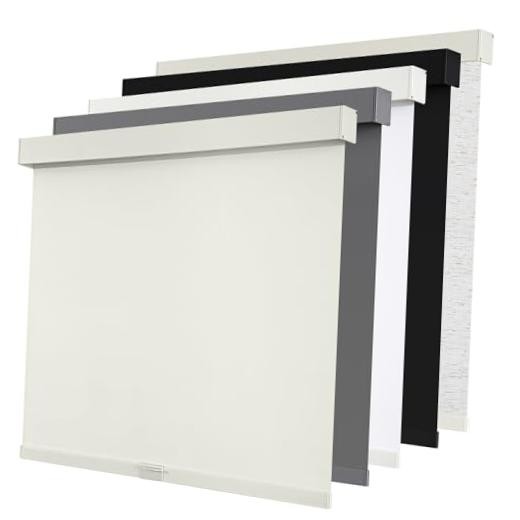 Beige Blackout Roller Shades for Windows – 20″W x 72″H – Cordless Blackout