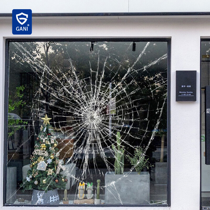 Clear Window Security Anti Shatter Glass Film Safety Bathroom Protection Film