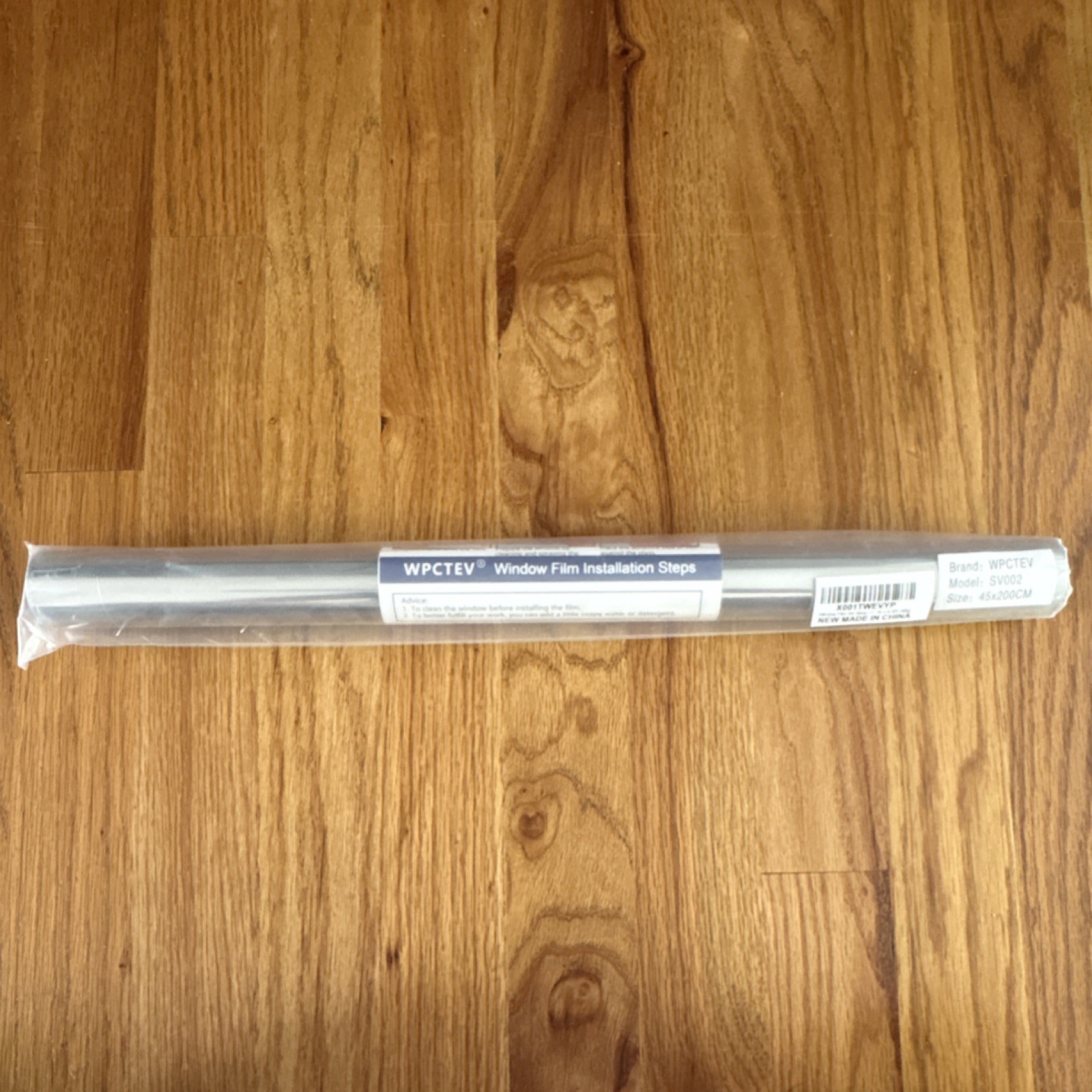 WPCTEV Silver Window Film SV002 45cm x 200cm Single Pack – NEW with instructions