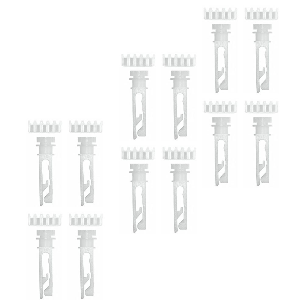 3 Count Replacement Pulley Kit for Blinds Curtain Pulleys Rollers