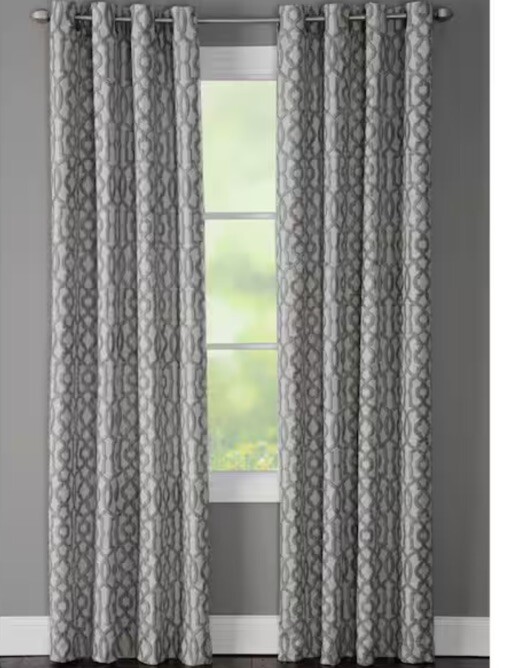 Natco Room Darkening Curtains 50 x 63 in Noise Living Room Or Other Place One