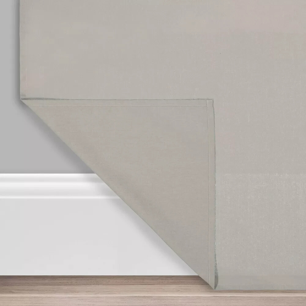 1pc Light Filtering Drop Cloth Window Curtain Panel – Mercantile 50 x 63 in