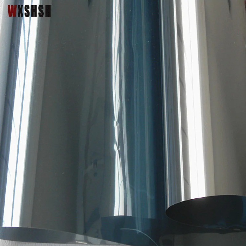 One Way Mirror Tint Window Film Privacy Protect UV Reflective Sun Block For Home
