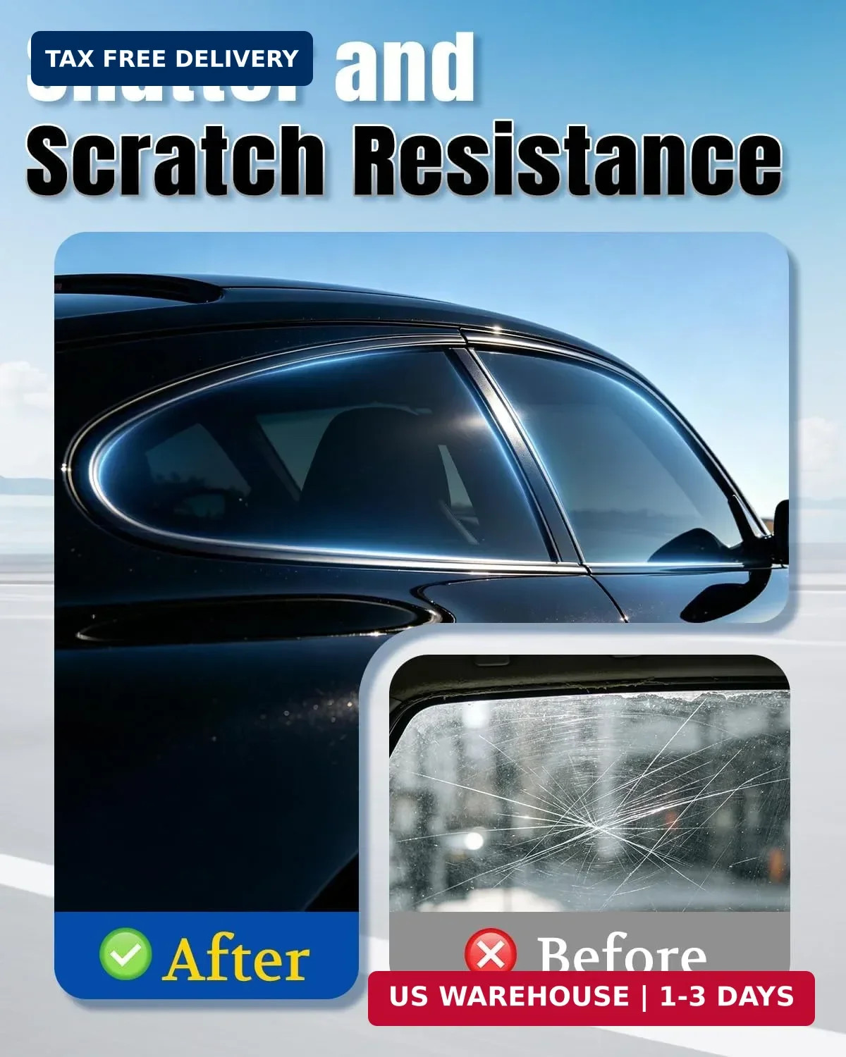 ARANA 35% VLT 20″×20FT Ceramic Car Window Tint Film | Keep Car Cool, 99% UV Bloc