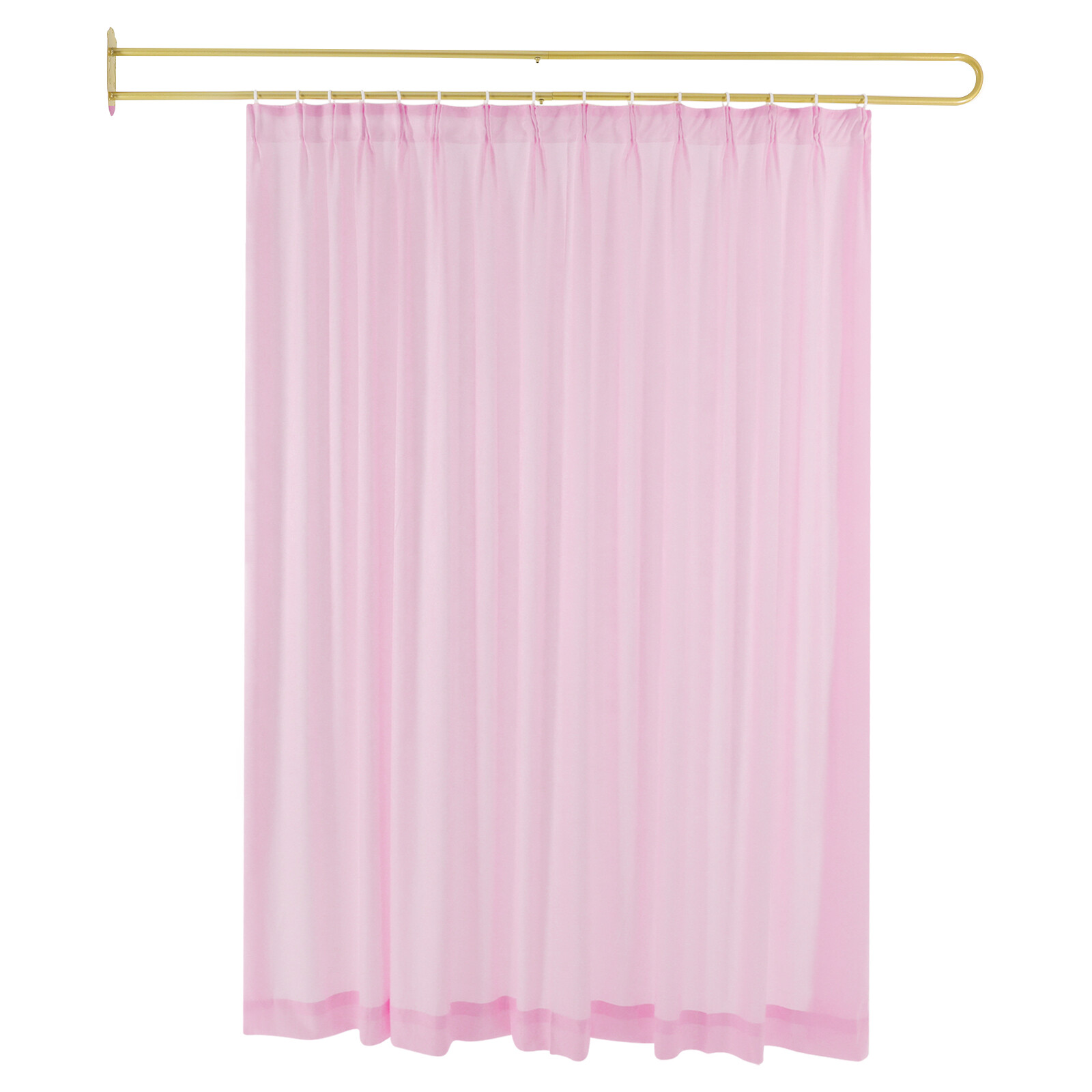 Privacy Partition Curtain, Wall Mounted Curtain, Curtain Room Divider 200*22cm