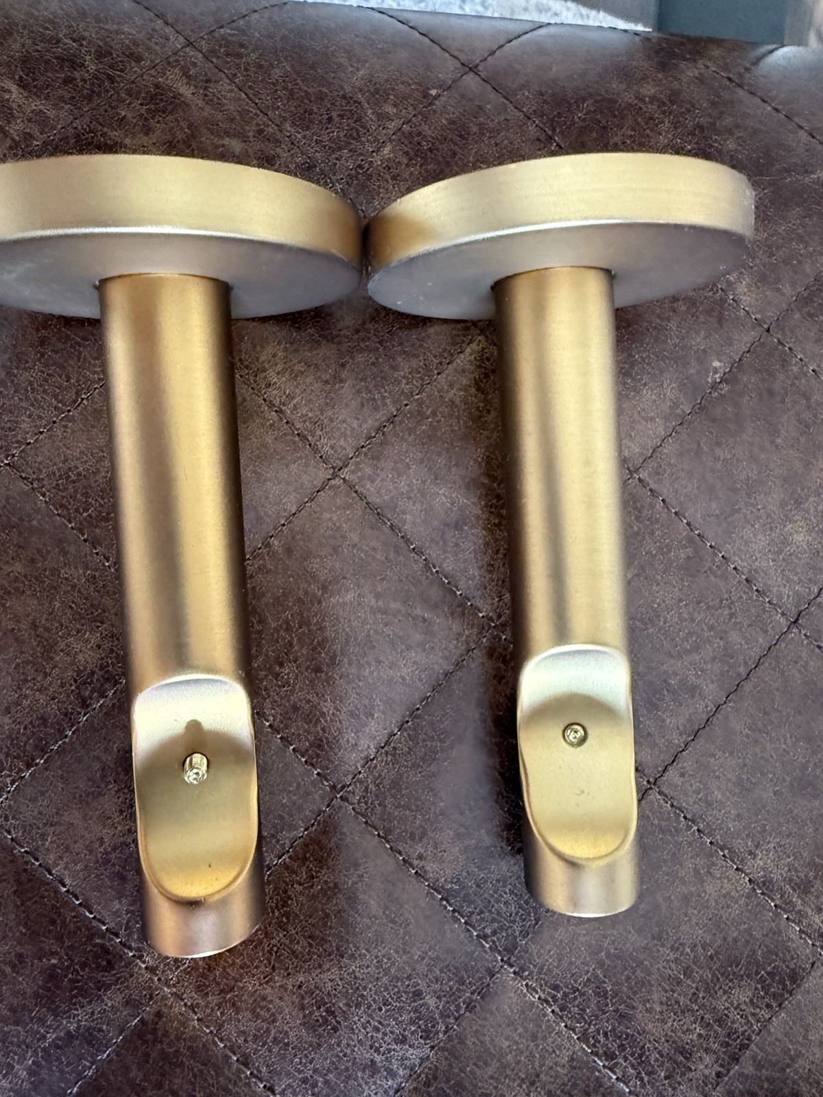 Pottery Barn Standard Modern Hardware Rod Hidden Connection Bracket 28-48″ 1.25″