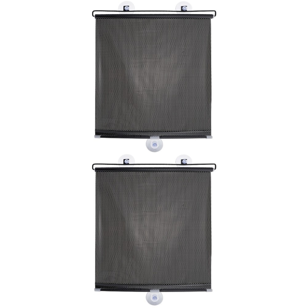 2 Sets Kitchen Privacy Curtain Suction Cup Blackout Curtains Uv Proof