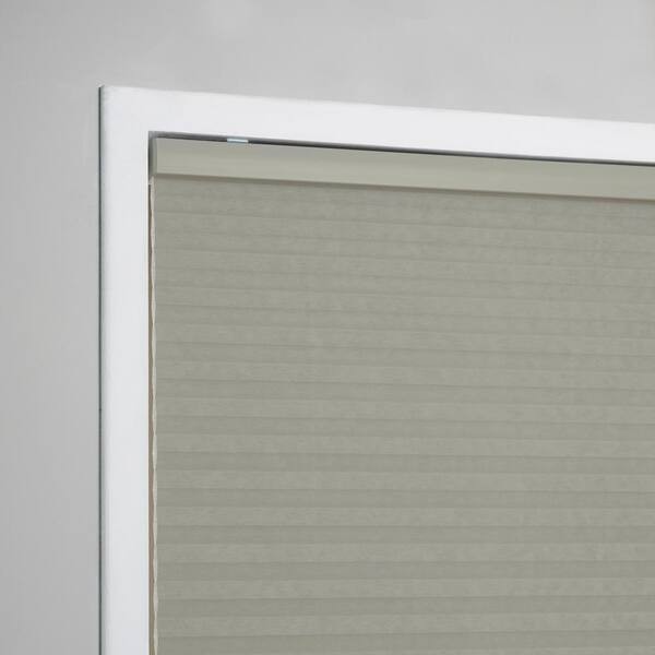 Perfect Lift Gray 1.5 in Cordless Light Filtering Eco Polyester Cellular Shade