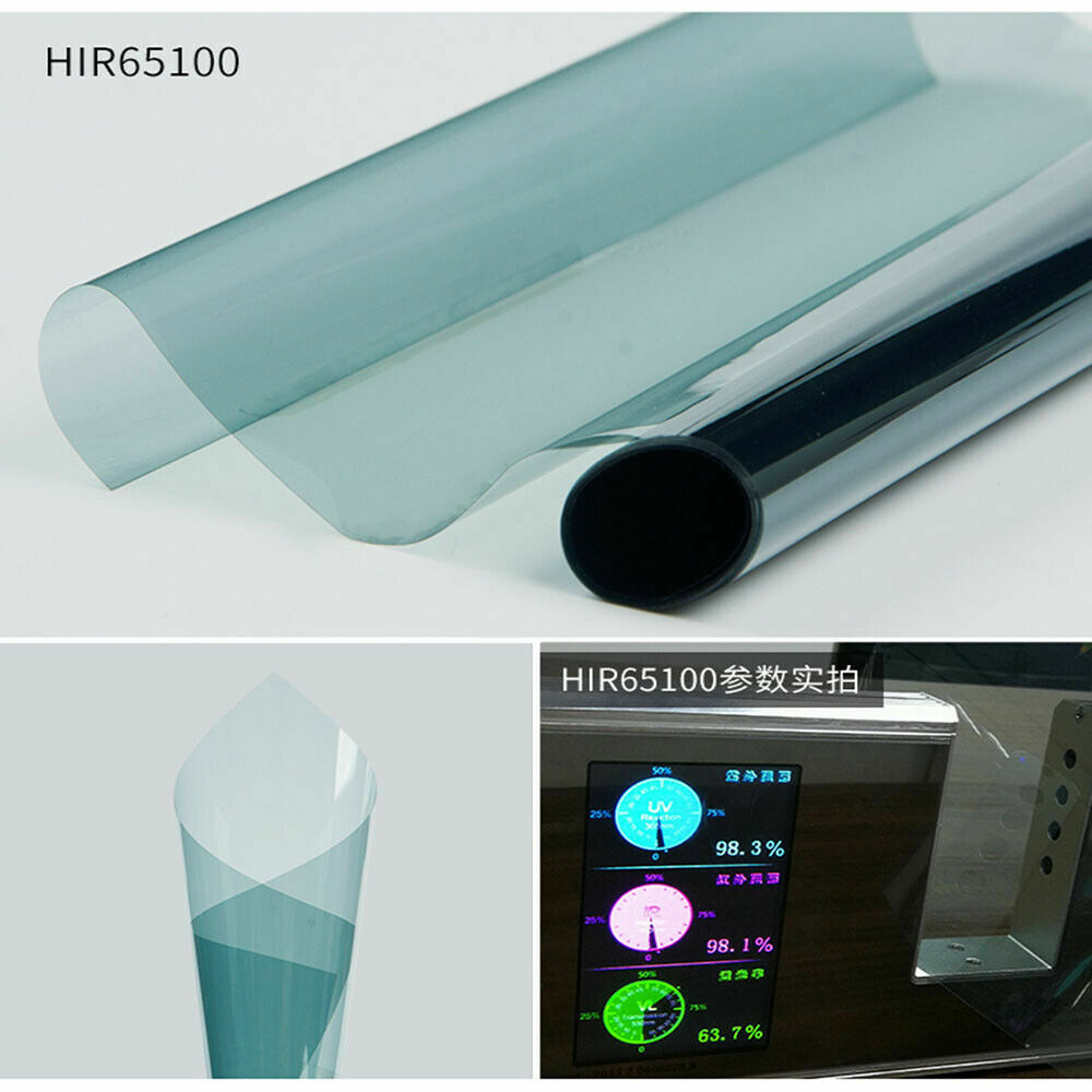 65%VLT Car Windshield Window Film Heat Control Nano Ceramic Solar Tint Anti-UV