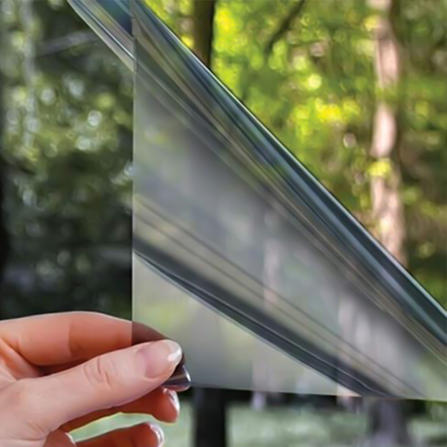 One Way Mirror Window Film Heat UV Reflective Privacy Tint Foil for Home Office