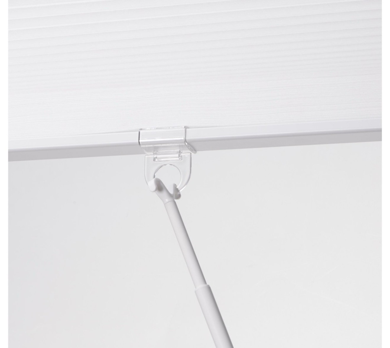 HOPPVALS Cellular blind, white, 27×64″, Used