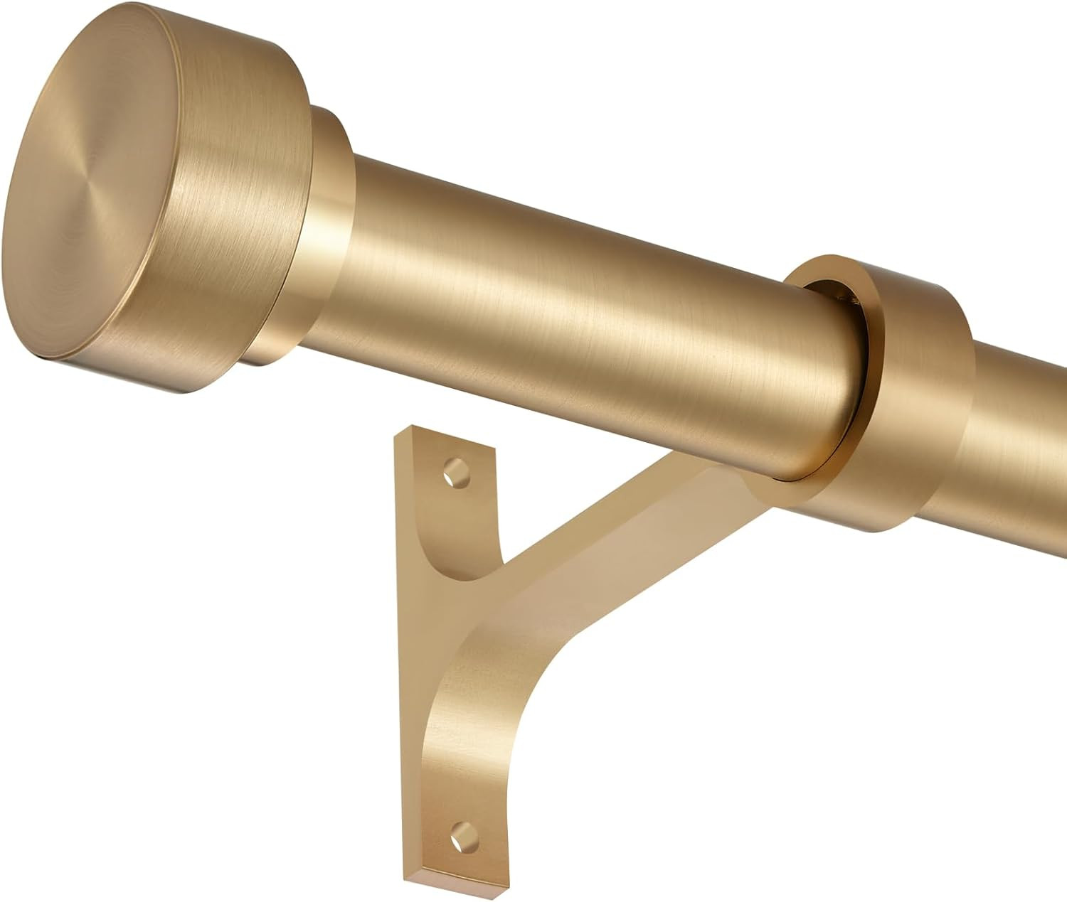 16-56 Inch Curtain Rods, 1 Inch Diameter Splicing and Telescoping Structure Wind