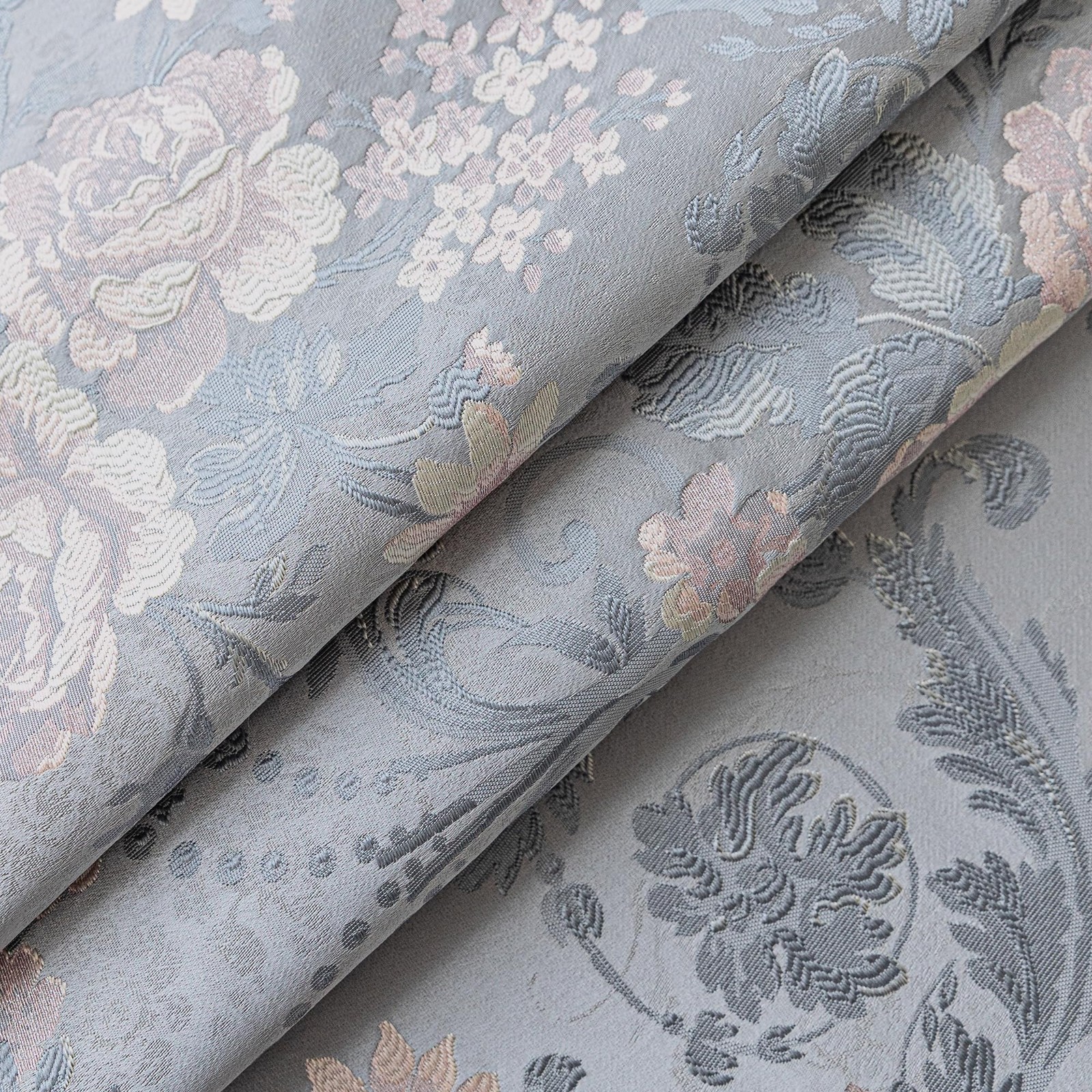 Loom and Mill Luxury Jacquard Waterfall Valance for Living Room Bedroom, Eleg…