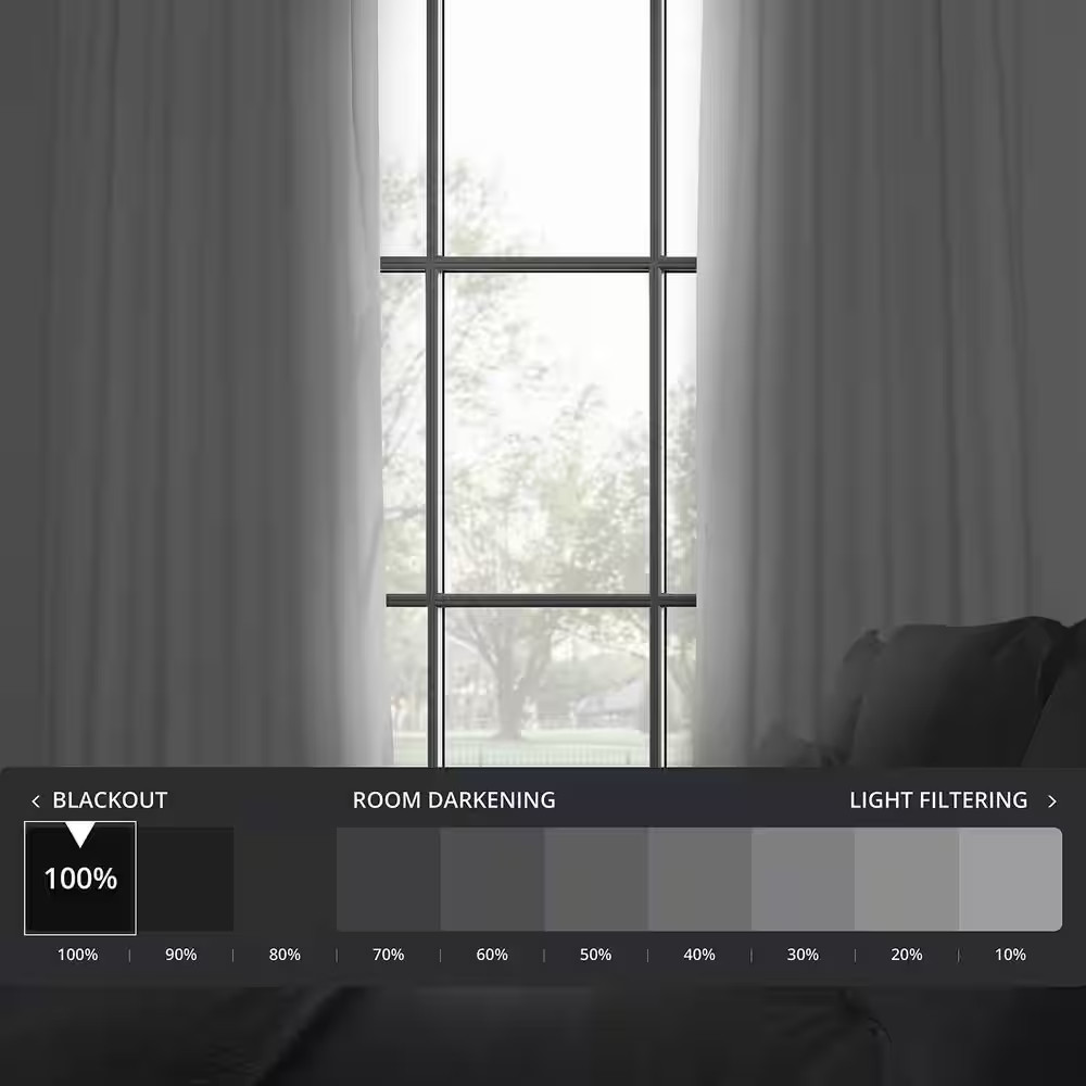 Off-White Performance Linen Curtains Pleated 25 In. W X 84 In. L Pinch Pleat Hot