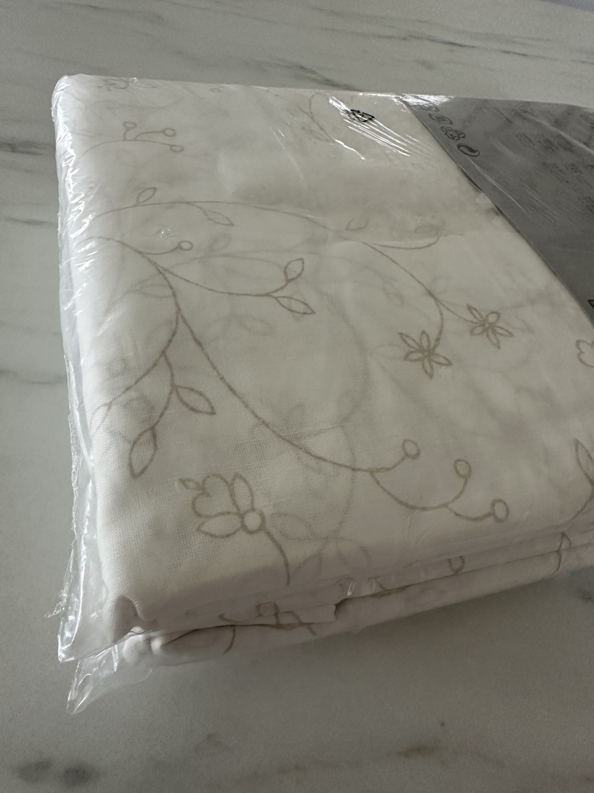 IKEA Arden Blom Set Of 2 Curtains 4 Panels Sheers Voile 🌸57×118🌸 Rare