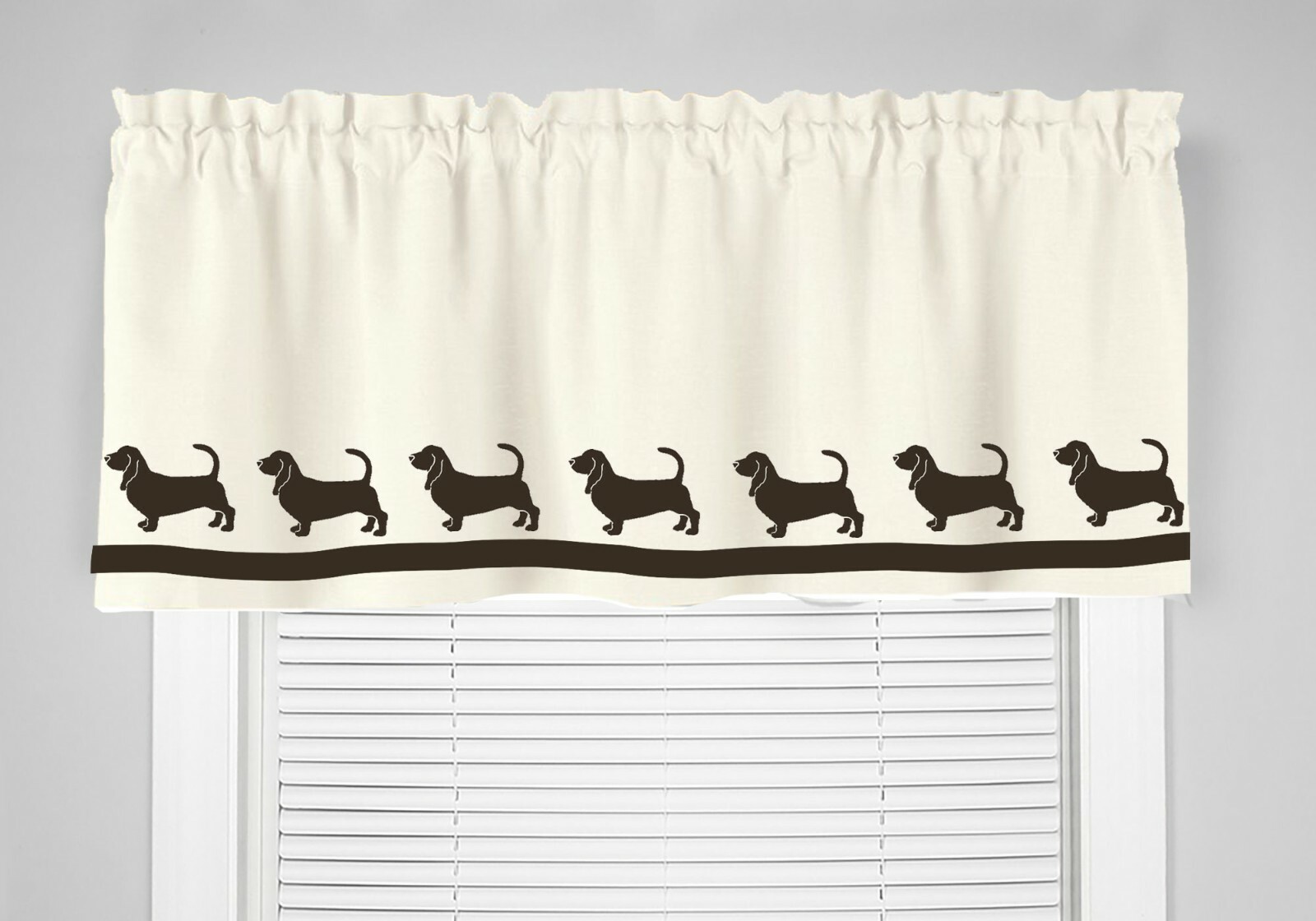 Armadillo Western Window Valance in Your Choice of Colors Handmade Decor