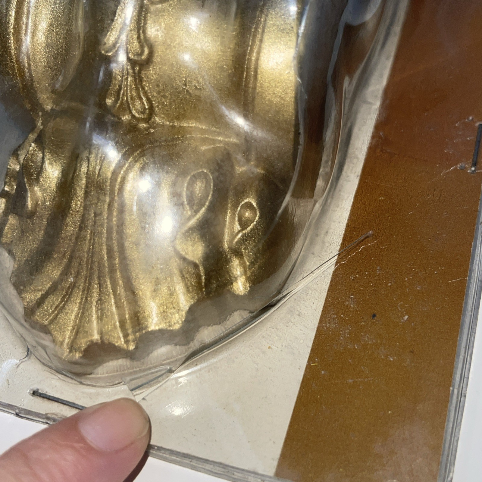 Set 2 kirsch gold Elegant Ornate decorative sconce Rod Holder 8×3.5in Approx New