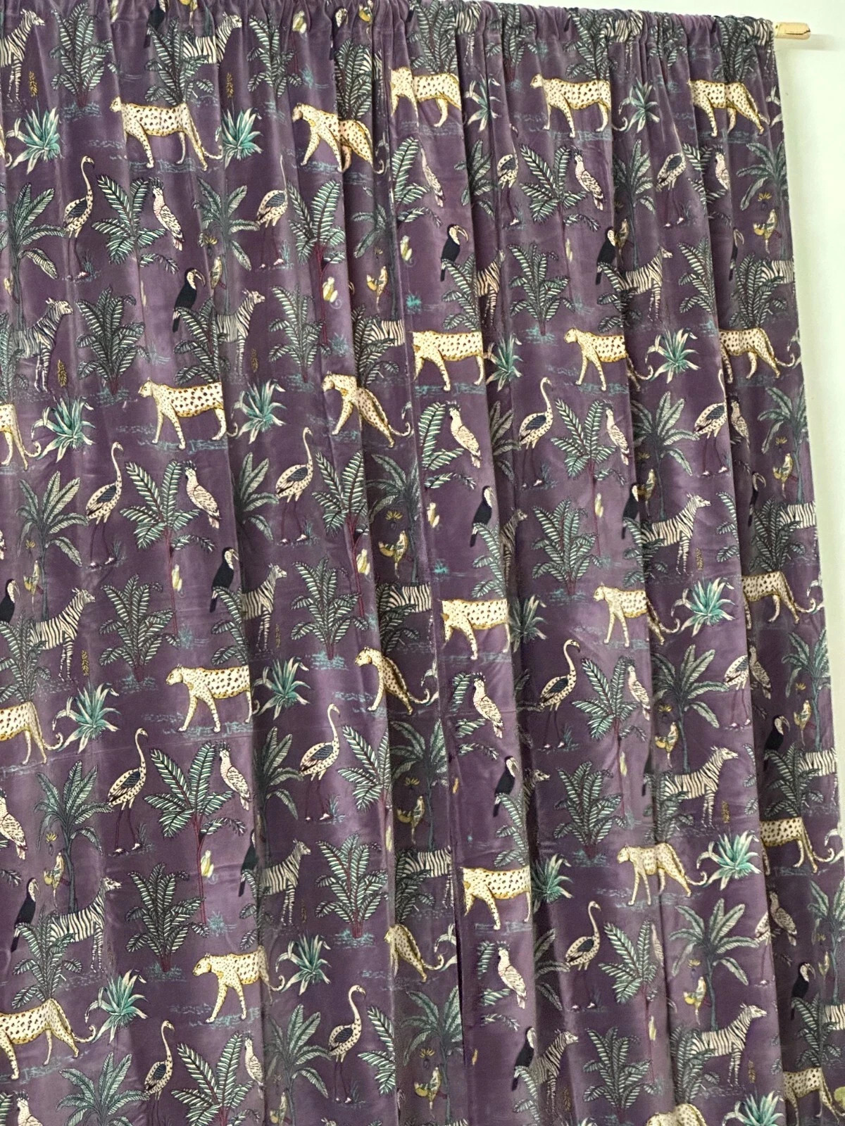 Cotton Velvet Living Room Curtains Drapes – Elegant, Stylish & Customizable
