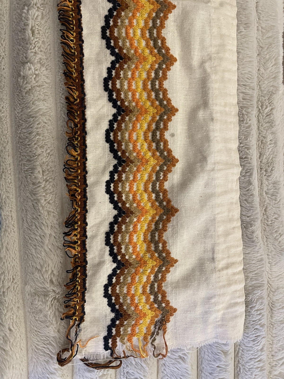 Vintage MCM Valance 34×9 Size Decorative