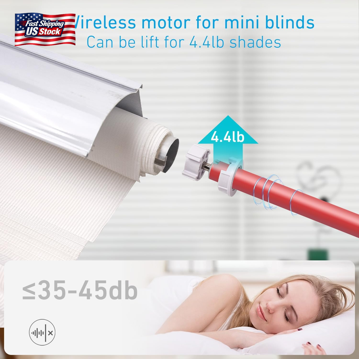 Rollerhouse Roller Shade Motor Motorized Systems for Interior Shades Motors Radi