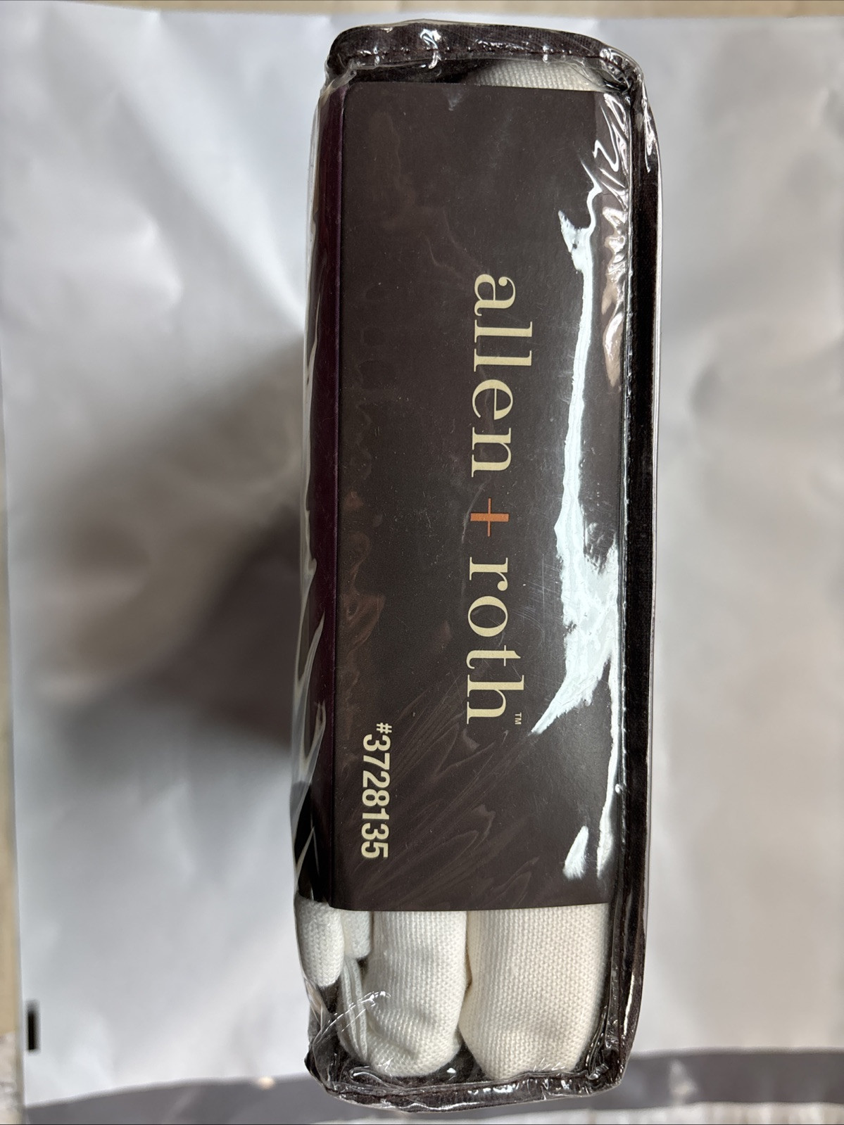 2-pack allen roth curtains, Off White