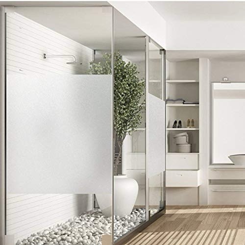 Instruban Frosted Window Privacy Static Cling Film, 23.6”x78.7” (3 Rolls)
