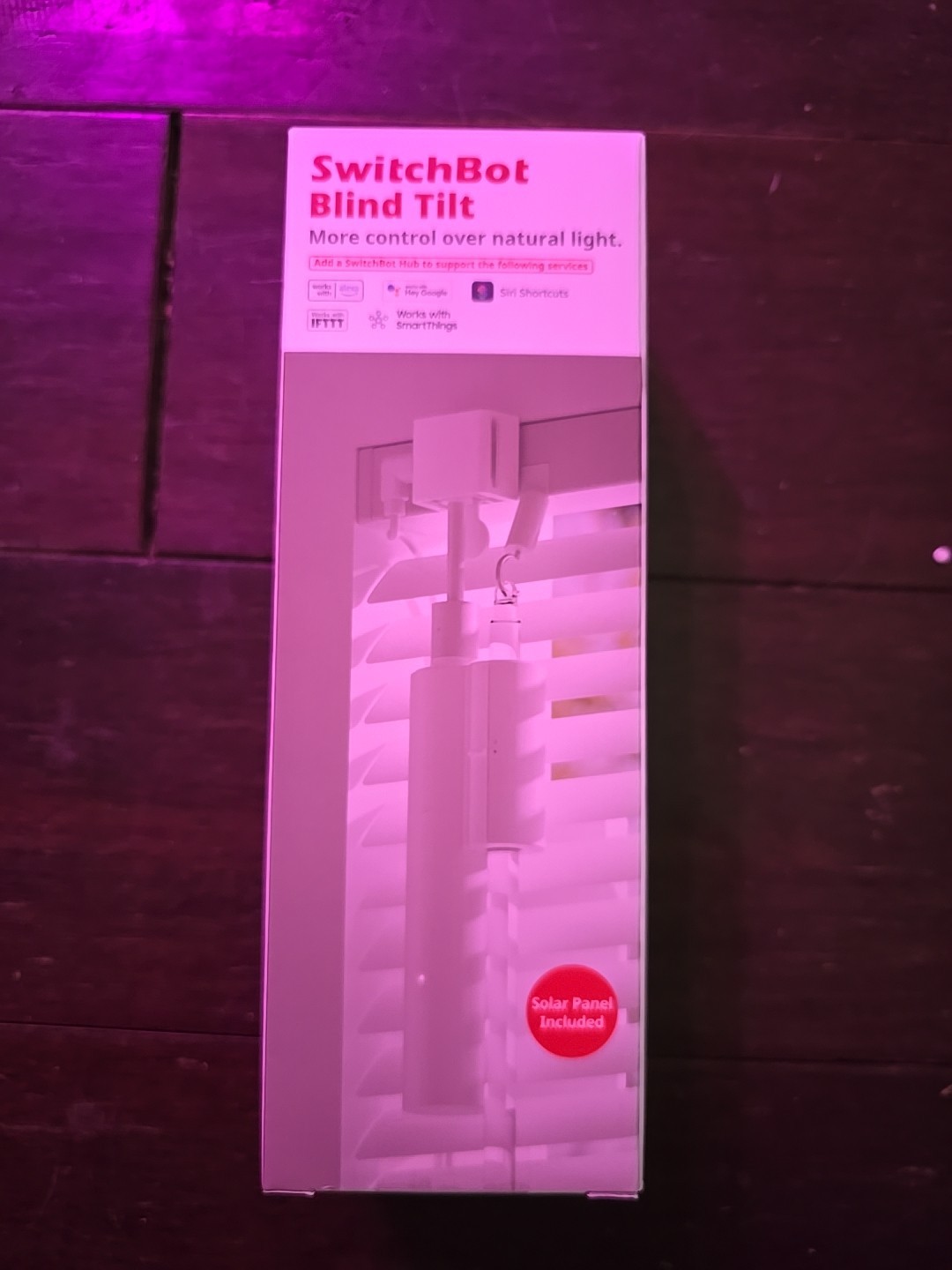 SwitchBot Blind Tilt White Smart Electric Motorized Blinds With Bluetooth Remote