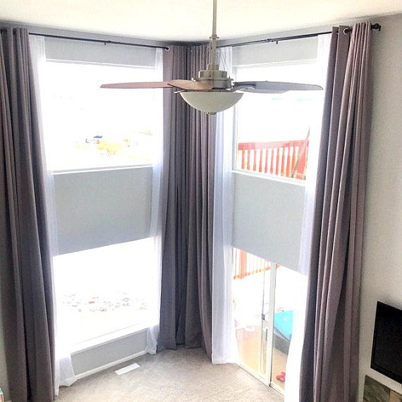 Extra Long blackout curtain wide drape 2 story drapes 12 15 16 17 18 20 24 ft