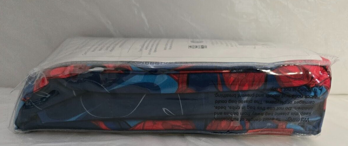 Jay Franco Marvel Spiderman Astonish Window 2-Panels 42″ x 63″ Blue Multicolor