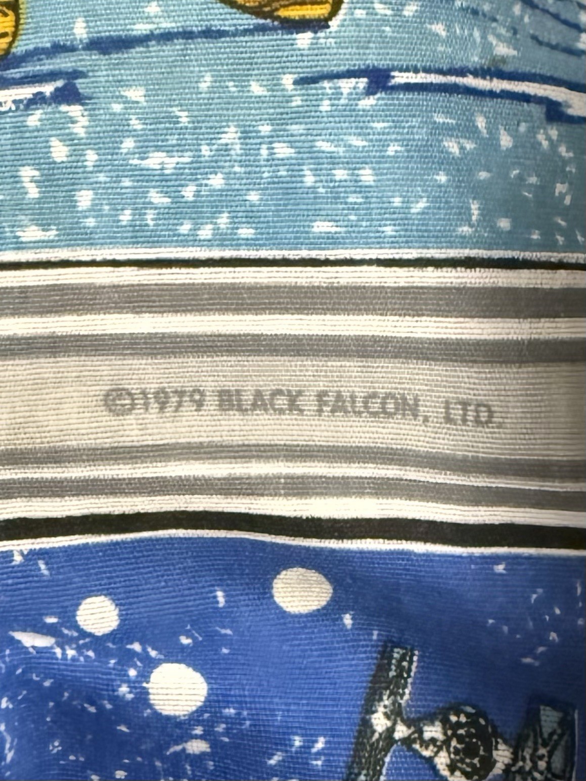 Vintage – “Empire Strikes Back” Star Wars Material – 1979 Black Falcon Ltd.