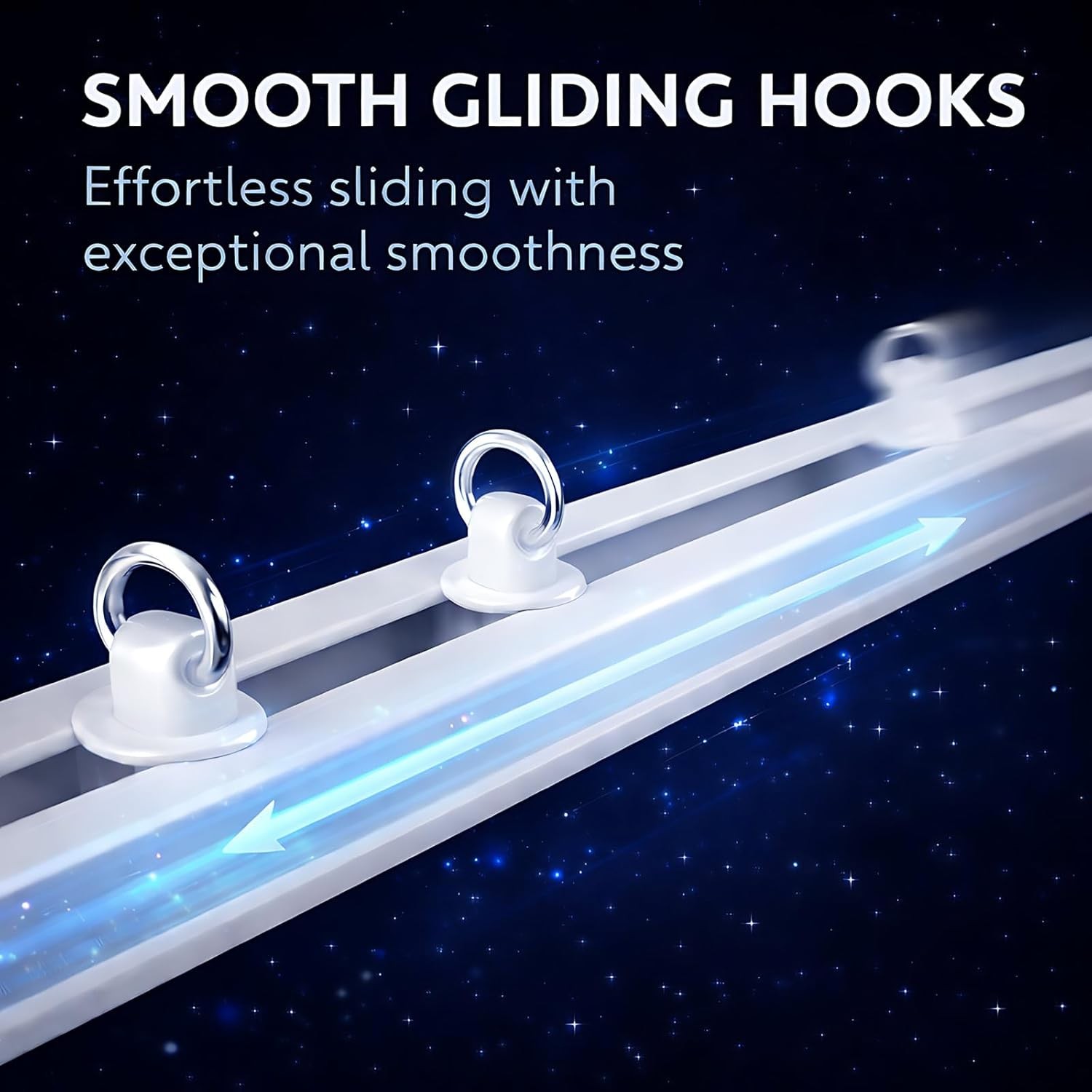 Self Adhesive Curtain Track, No Drill Adhesive Curtain Track, Peel and Stick