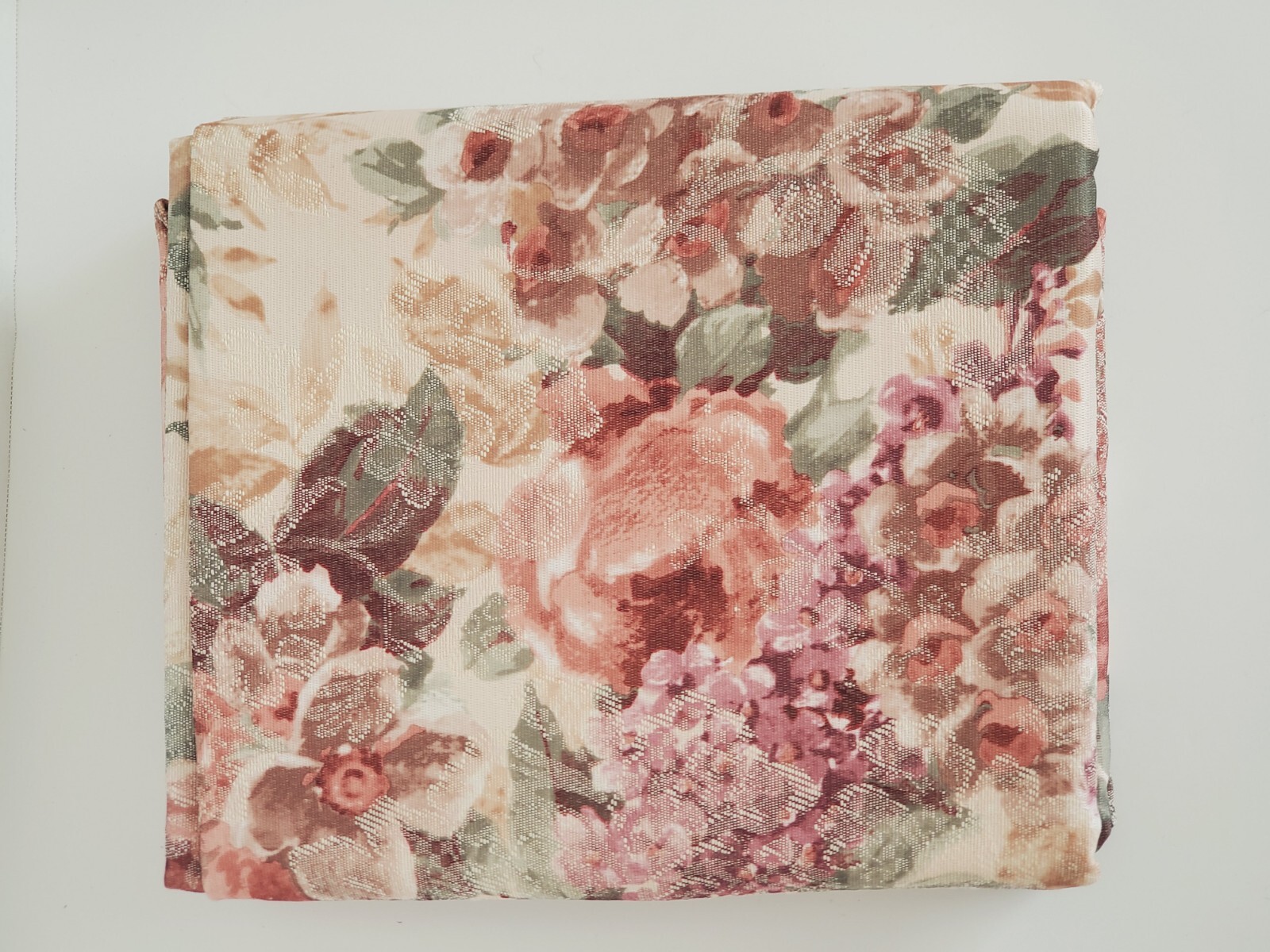 VTG Croscill Style #3753 Blouson Window Valance Topper Floral 88″ x 15″ NOS