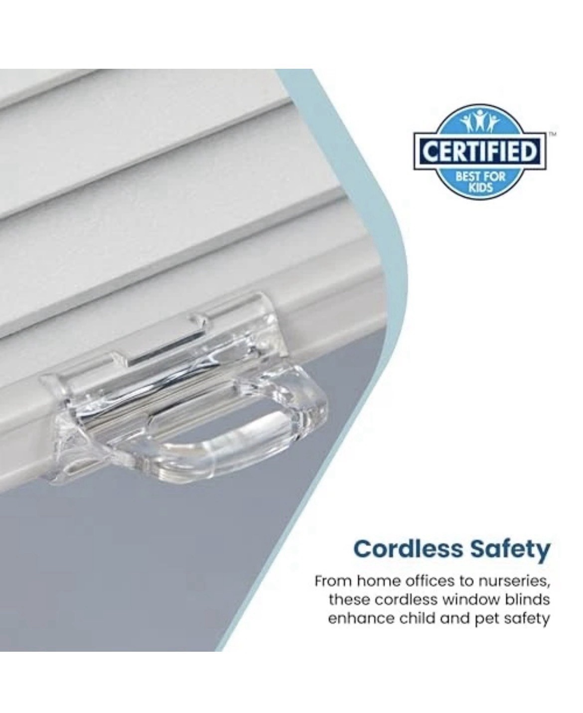 Cellular Honeycomb Cordless Shade, 9/16″ Single Cell Light 23″W x 72″H White New