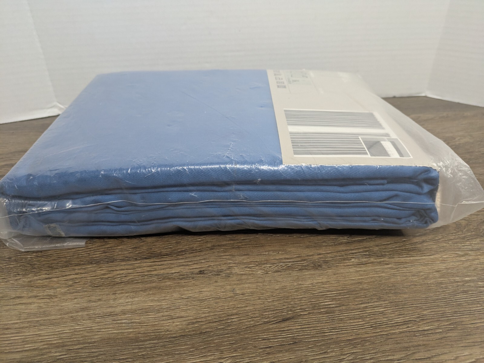IKEA GOREL Adjustable Rod Pocket Drapery Panels 57″ x 98″ Blue Curtains Set NEW