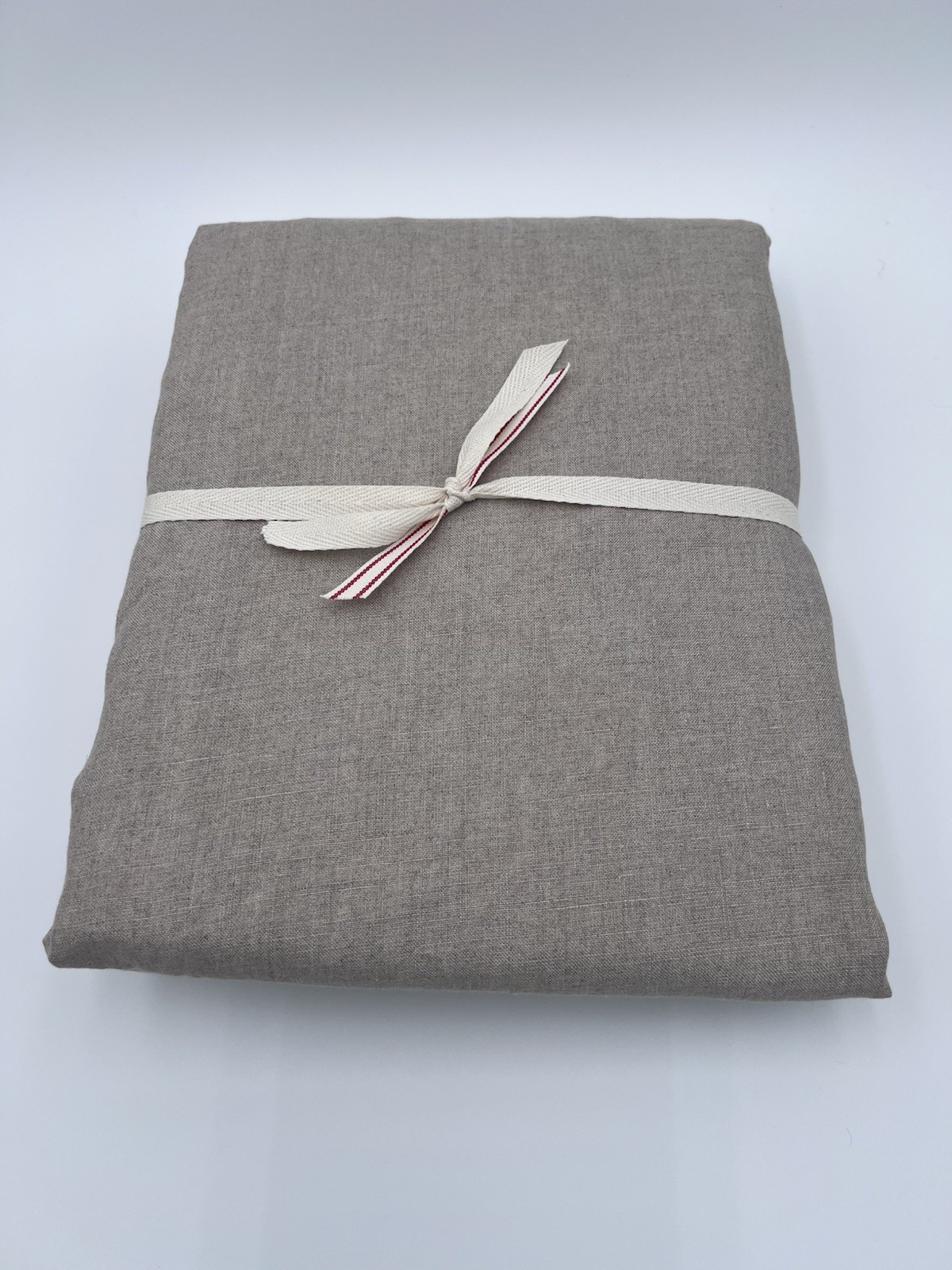 Pottery Barn Belgian Flax Linen Curtain 50″ W x 96″ L Dark Flax Light Filter