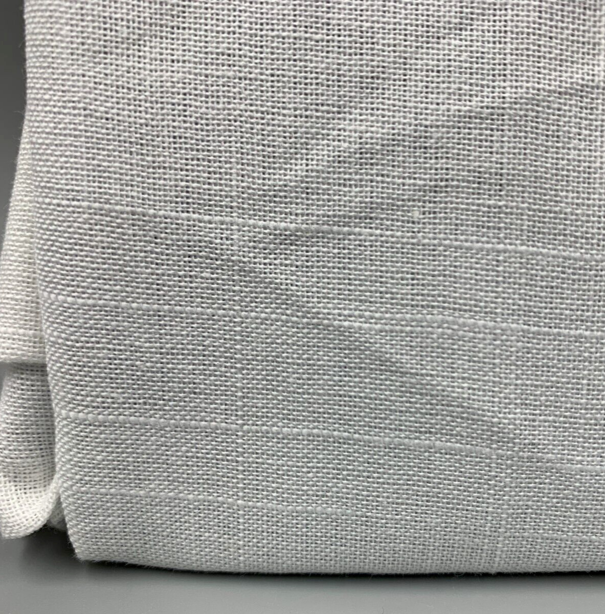 Pottery Barn Teen Ombre Sheer Cotton Curtain White Purple 44 x 84 in #N53