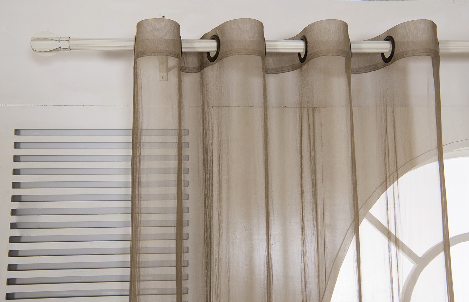 Faraday shielding light-transmitting curtain EMF & RF Protection 1 Panel