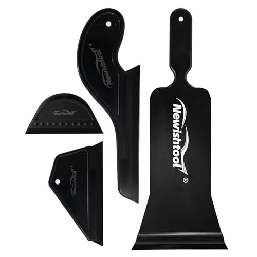 Window Tint Tools Kit – Bulldozer Squeegee, Side Wiper, 4 IN 1 Squeegee Set