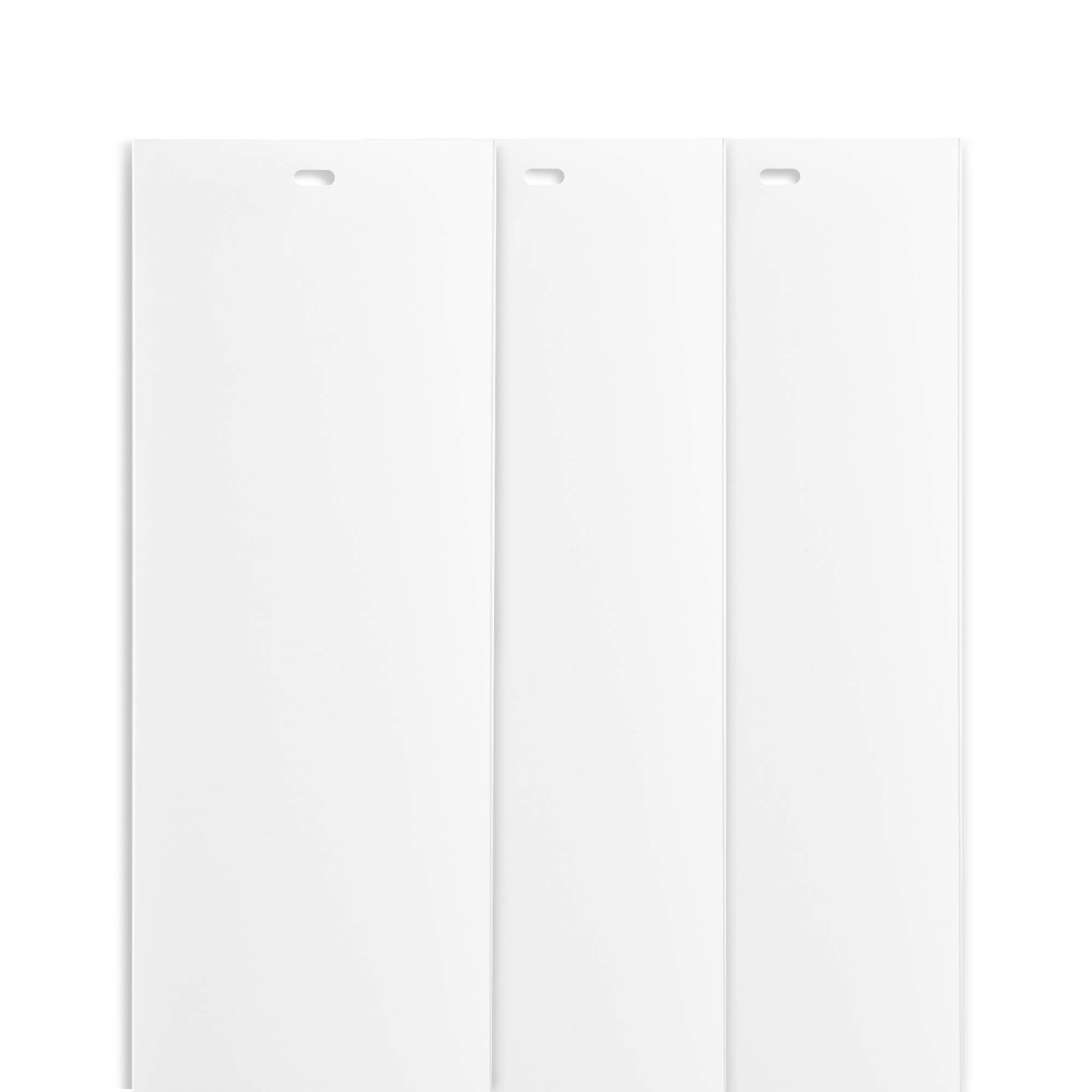Vertical Replacement Blinds Slats for Sliding Door & Window – 82.5″ White (3 Pac