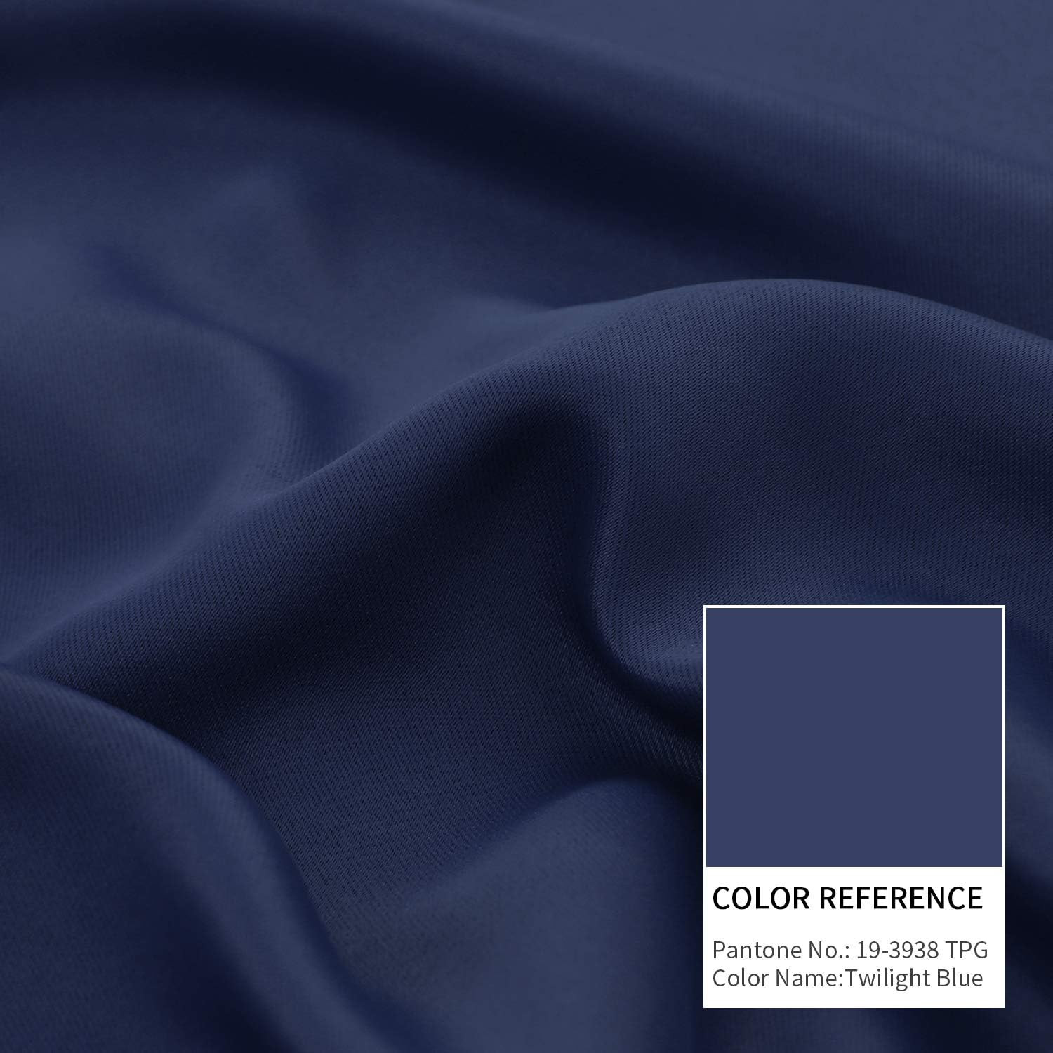 Rod Pocket and Back Tab Blackout Curtains for Bedroom – Thermal Insulated Room D