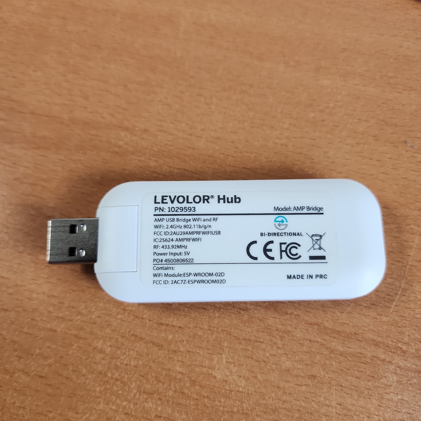 🔥 Levolor Hub AMP Bridge 1029593 WiFi RF Motorized Blinds Shade Controller