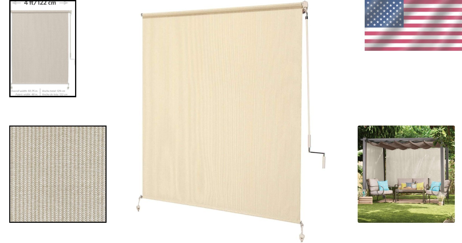 Outdoor UV Protection Shade – Breathable Fabric