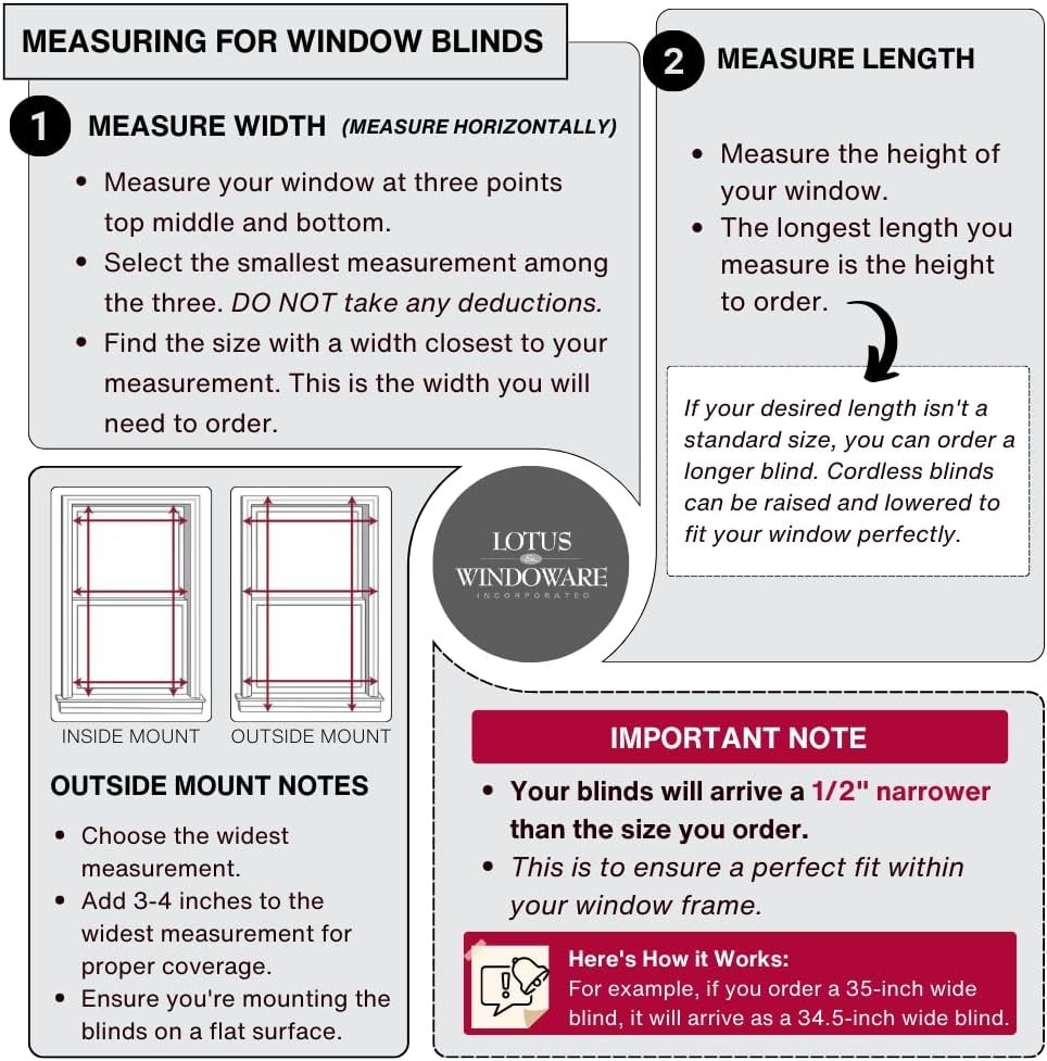Sophisticated 2-Inch Faux Wood Blinds – 46×60, Cordless, Room Darkening Solution