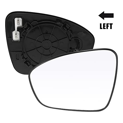 Car Rearview Left Driver Side Heated Mirror Glass Replacement with Backing